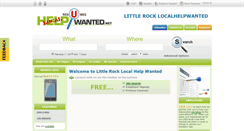 Desktop Screenshot of littlerock.localhelpwanted.net