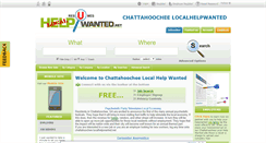 Desktop Screenshot of chattahoochee.localhelpwanted.net