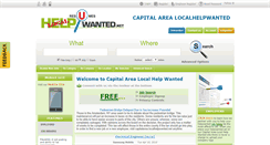 Desktop Screenshot of capitalarea.localhelpwanted.net