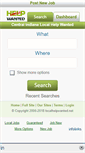 Mobile Screenshot of centralindiana.localhelpwanted.net