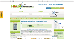 Desktop Screenshot of charlotte.localhelpwanted.net