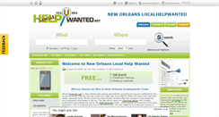 Desktop Screenshot of neworleans.localhelpwanted.net