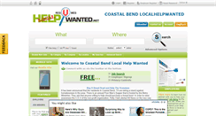 Desktop Screenshot of coastalbend.localhelpwanted.net