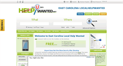 Desktop Screenshot of eastcarolina.localhelpwanted.net