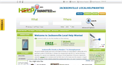 Desktop Screenshot of jacksonville.localhelpwanted.net