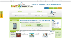 Desktop Screenshot of centralillinois.localhelpwanted.net