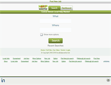 Tablet Screenshot of centralillinois.localhelpwanted.net